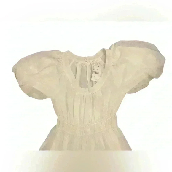 NWT ASTR THE LABEL Chamomile Tiered Dress in White Size Small - Picture 8 of 12